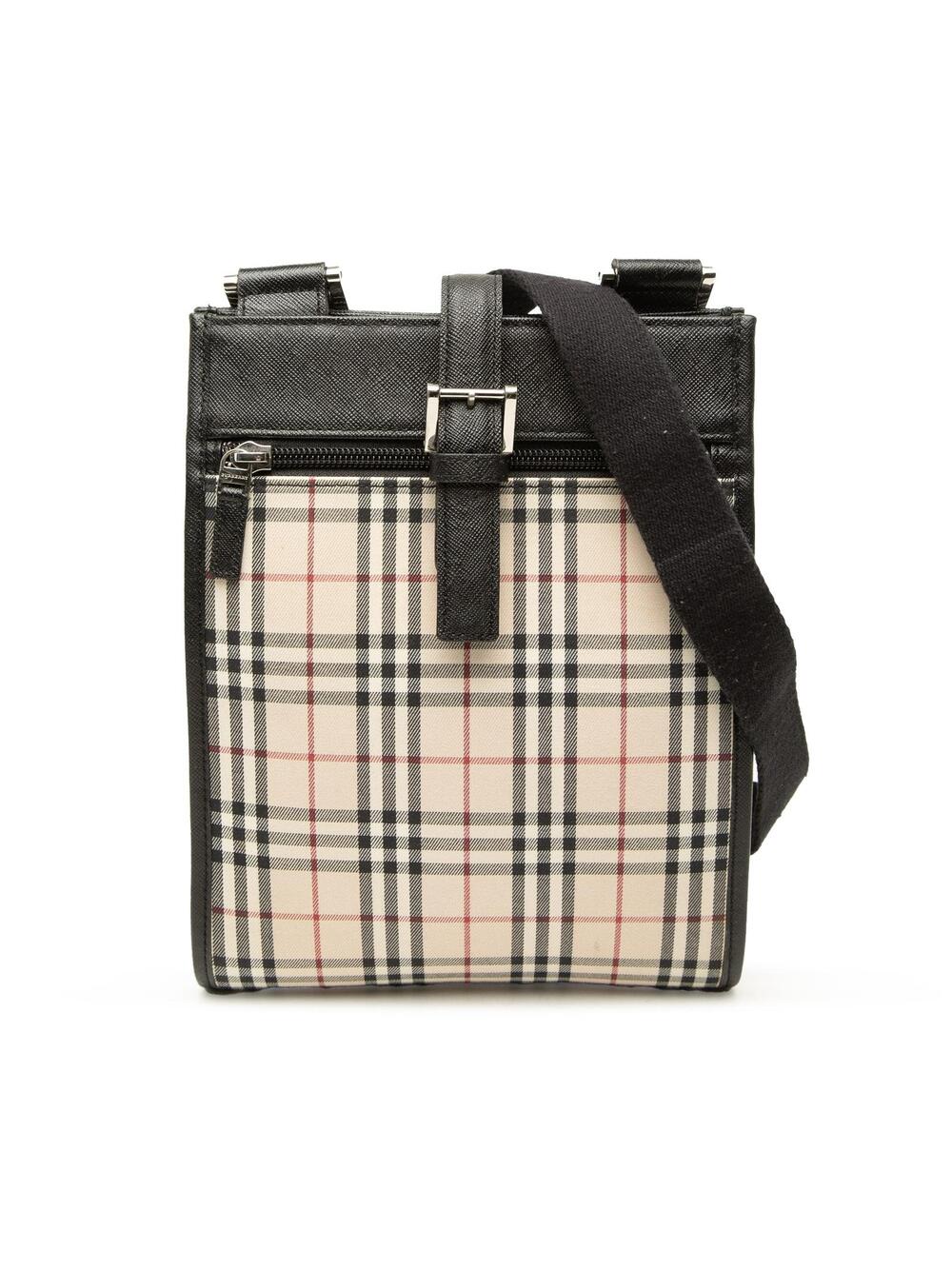 Burberry House Check Canvas Crossbody #349093B43B